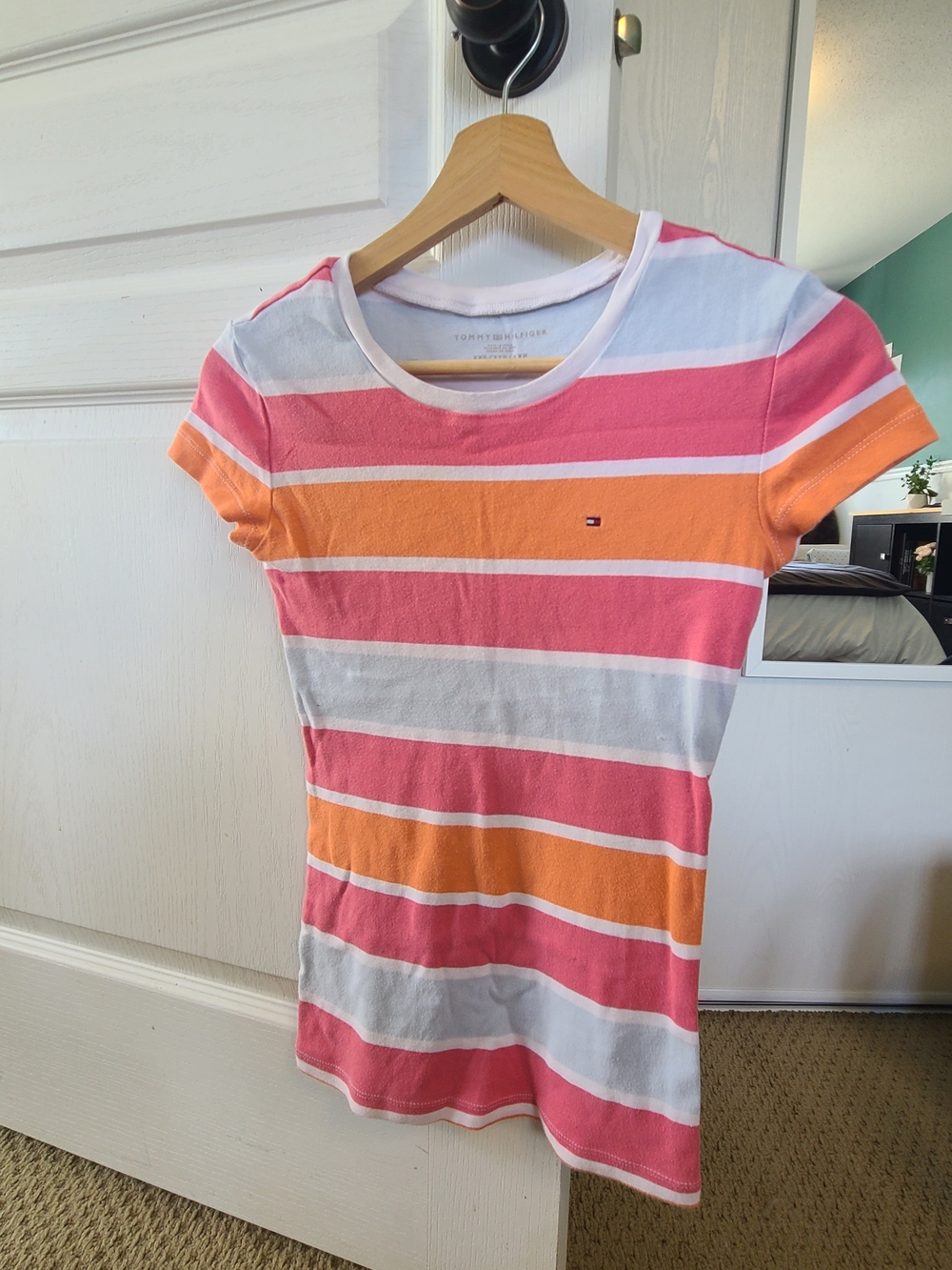 xxs | Vintage Tommy Hilfiger fitted t-shirt